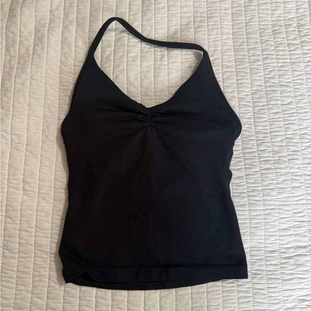 DFYNE Impact Strappy Longline - “Midnight Black”